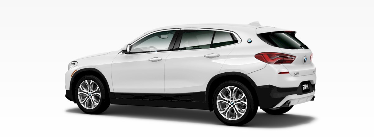 2018 BMW X2 White Rear Exterior 2018 BMW X2 White Rear Exterior